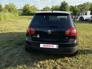 2006 Volkswagen Golf V, чёрный, 540000 рублей, вид 3