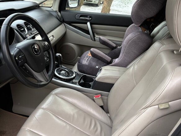 2011 Mazda CX-7 I Рестайлинг, белый, 950000 рублей - вид 4