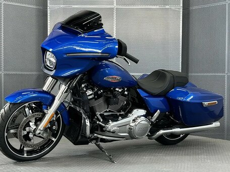 2024 Harley-Davidson Street Glide, синий, 2899000 рублей, вид 4