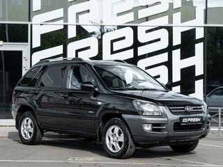 2007 Kia Sportage II, чёрный, 793400 рублей, вид 1