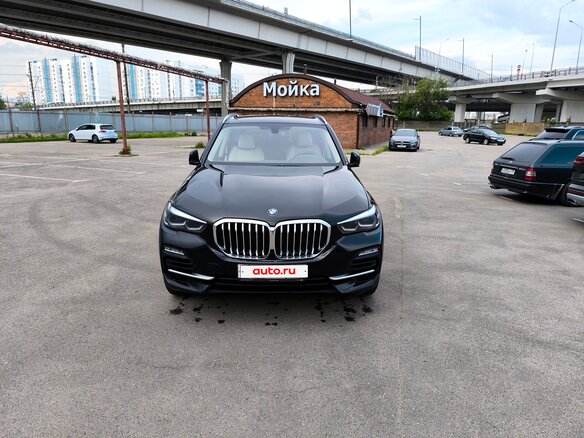 2021 BMW X5 30d IV (G05/G18), чёрный, 6900000 рублей