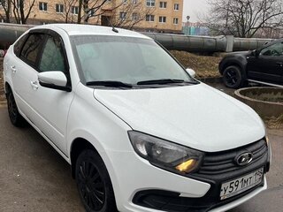 2022 Lada (ВАЗ) Granta I Рестайлинг, белый, 510000 рублей, вид 1