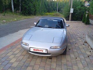 1990 Mazda MX-5 I (NA), серебристый, 1400000 рублей, вид 2