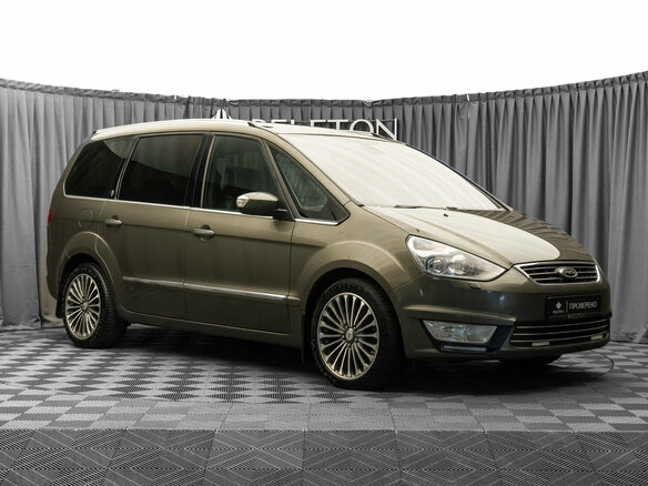 2012 Ford Galaxy II Рестайлинг, коричневый, 1490000 рублей - вид 1