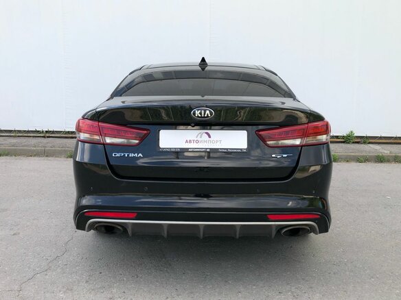 2017 Kia Optima IV, чёрный, 1530000 рублей - вид 6