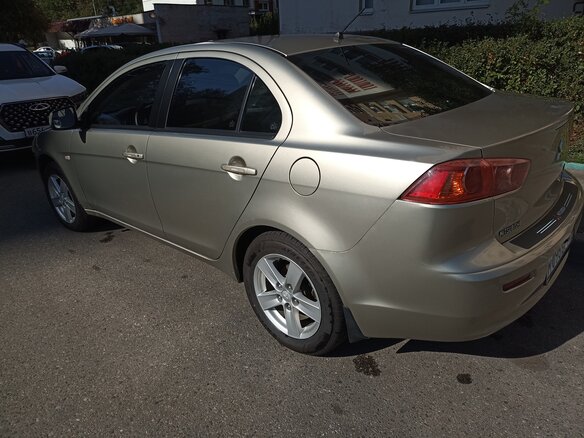 2008 Mitsubishi Lancer X, бежевый, 610000 рублей - вид 7