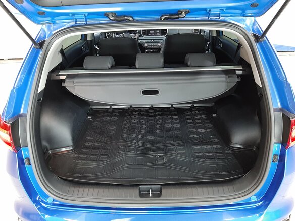 2021 Kia Sportage IV Рестайлинг, синий, 2419000 рублей - вид 4