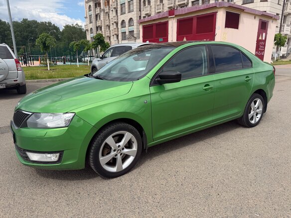 2017 Skoda Rapid I, зелёный - вид 17