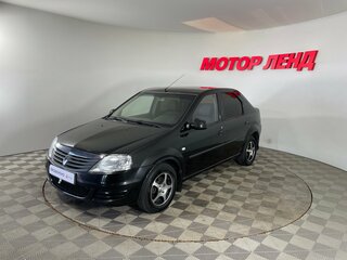 2012 Renault Logan I Рестайлинг, чёрный, 325000 рублей, вид 1