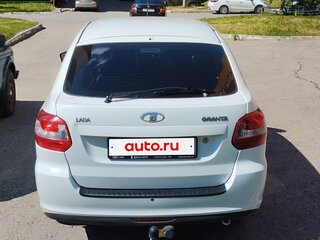 2018 Lada (ВАЗ) Granta I Рестайлинг, белый, 435000 рублей, вид 2