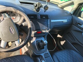 2007 Ford C-MAX I Рестайлинг, синий, 450000 рублей, вид 4