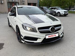 2015 Mercedes-Benz A-Класс AMG 45 AMG I (W176), белый, 2650000 рублей, вид 1