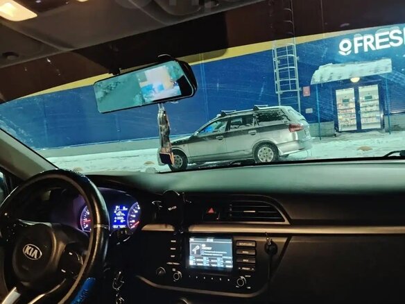 2017 Kia Rio IV, синий, 1420000 рублей - вид 5