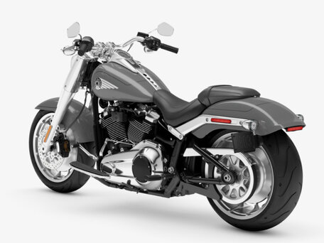 2026 Harley-Davidson Fat Boy, серебристый, 3404150 рублей, вид 4