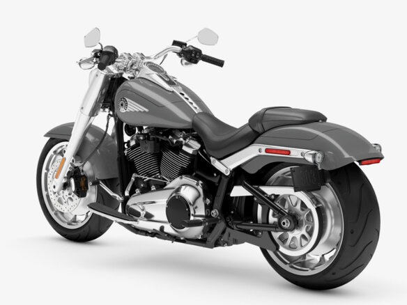 2026 Harley-Davidson Fat Boy, серебристый, 3423362 рублей - вид 3