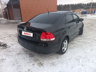2012 Volkswagen Polo V, чёрный, 750000 рублей, вид 4