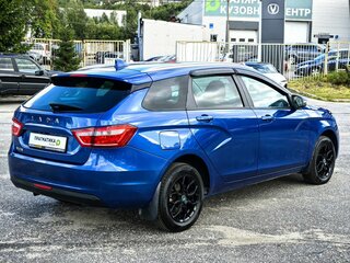 2019 Lada (ВАЗ) Vesta SW I, синий, 909000 рублей, вид 5
