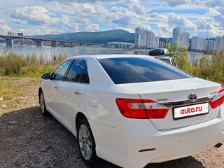 2012 Toyota Camry VII (XV50), белый, 1490000 рублей, вид 3