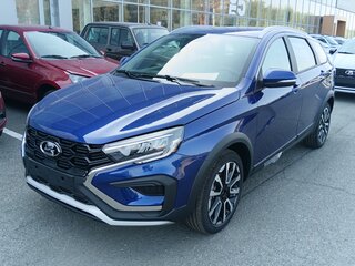 2026 Lada (ВАЗ) Vesta SW Cross I Рестайлинг (NG), синий, 2043000 рублей, вид 2