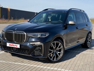 2019 BMW X7 M50d I (G07), синий, 7390000 рублей, вид 2