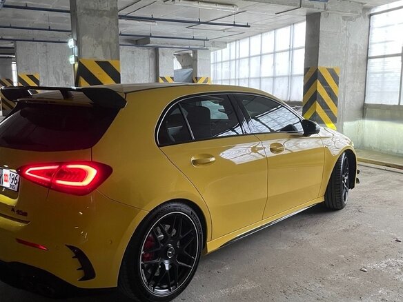 2019 Mercedes-Benz A-Класс AMG 45 AMG S II (W177), жёлтый - вид 17