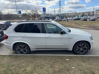 2009 BMW X5 30d II (E70), белый, 1750000 рублей, вид 4