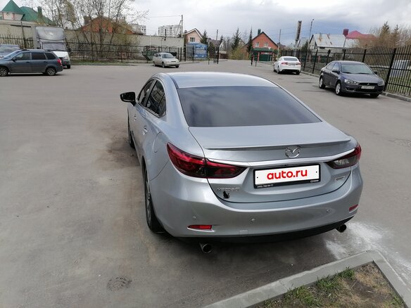2017 Mazda 6 III (GJ) Рестайлинг, серый, 2070000 рублей - вид 7