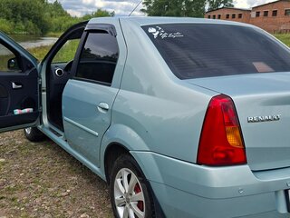 2007 Renault Logan I, зелёный, 420000 рублей, вид 4