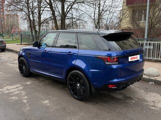 2015 Land Rover Range Rover Sport SVR II, синий, 4100000 рублей, вид 4