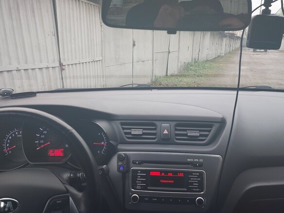 2016 Kia Rio III Рестайлинг, серый, 1000000 рублей - вид 12