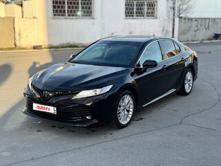 2018 Toyota Camry VIII (XV70), чёрный, 2700000 рублей, вид 1