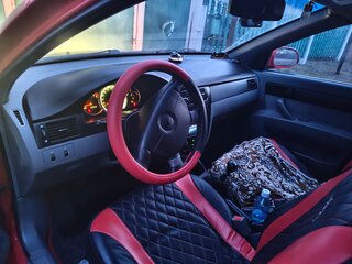 2007 Chevrolet Lacetti I, красный, 330000 рублей, вид 5