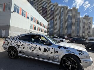 1999 Mercedes-Benz CLK-Класс 230 I (W208) Рестайлинг, серый, 370000 рублей, вид 3