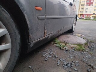 2002 BMW 3 серии Compact 316i IV (E46) Рестайлинг, чёрный, 400000 рублей, вид 3