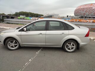 2008 Ford Focus II Рестайлинг, серый, 419000 рублей, вид 4
