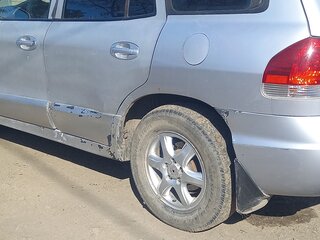 2007 Hyundai Santa Fe Classic Classic, серебристый, 550000 рублей, вид 3