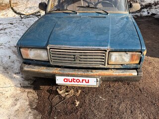 2004 Lada (ВАЗ) 2107, синий, 100000 рублей, вид 1