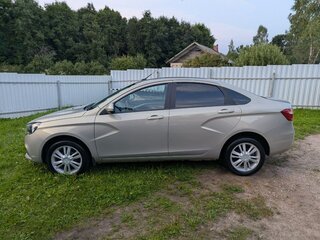 2018 Lada (ВАЗ) Vesta I, серый, 1100000 рублей, вид 4