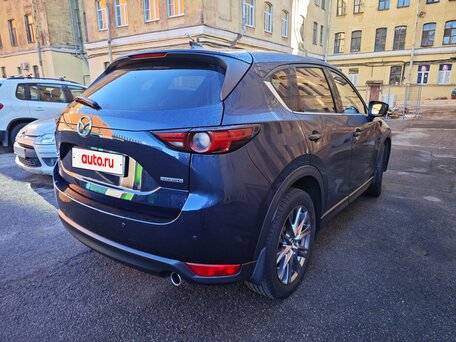 2021 Mazda CX-5 II Рестайлинг, синий, 3100000 рублей, вид 5