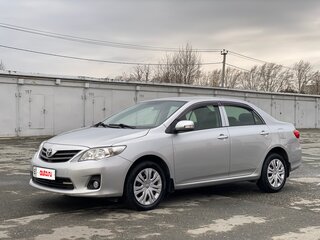 2012 Toyota Corolla X (E140, E150) Рестайлинг, серебристый, 1225000 рублей, вид 1