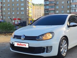 2010 Volkswagen Golf VI, белый, 490000 рублей, вид 2