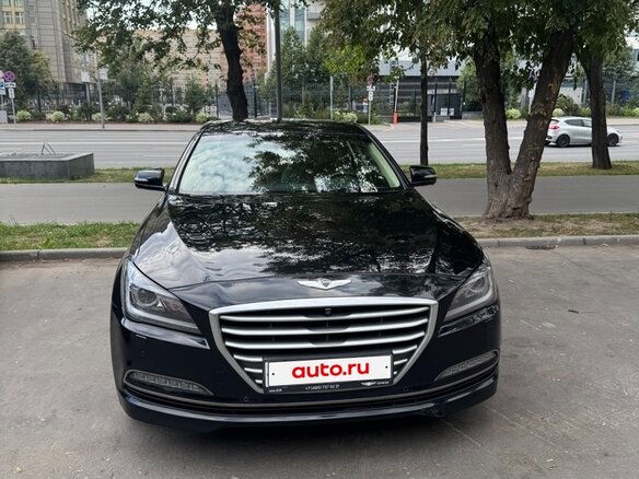 2014 Hyundai Genesis II, чёрный