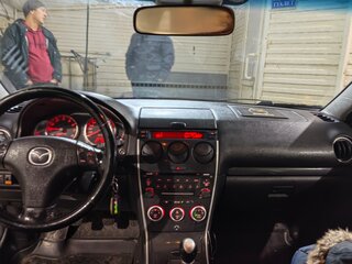 2007 Mazda 6 I (GG) Рестайлинг, чёрный, 175000 рублей, вид 5