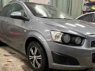 2013 Chevrolet Aveo II, серый, 695000 рублей, вид 5