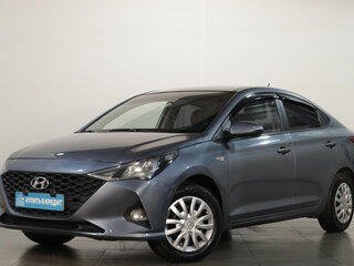 2020 Hyundai Solaris II Рестайлинг, серый, 1039000 рублей, вид 3