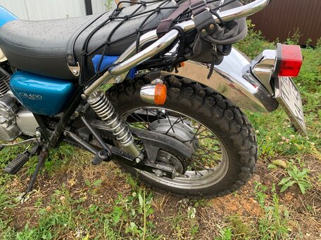 2006 Honda CB 400SS, синий, 340000 рублей, вид 3