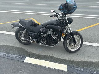 2002 Yamaha V-Max 1200, чёрный, 400000 рублей, вид 1