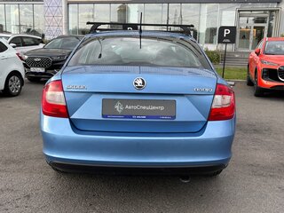 2014 Skoda Rapid I, голубой, 874000 рублей, вид 4