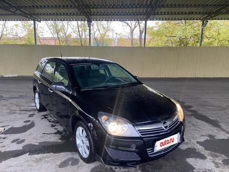 2010 Opel Astra H Рестайлинг, чёрный, 610000 рублей, вид 5