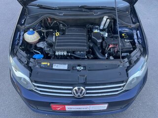 2017 Volkswagen Polo V Рестайлинг, синий, 929000 рублей, вид 5